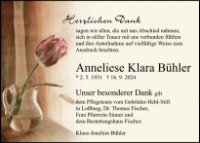 eine Anzeige