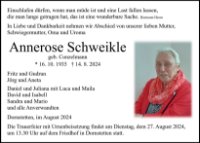 eine Anzeige